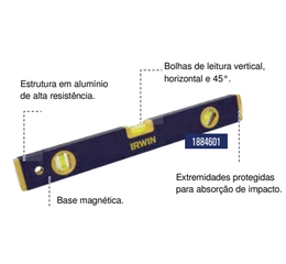 Nível de Alumínio Professional Irwin